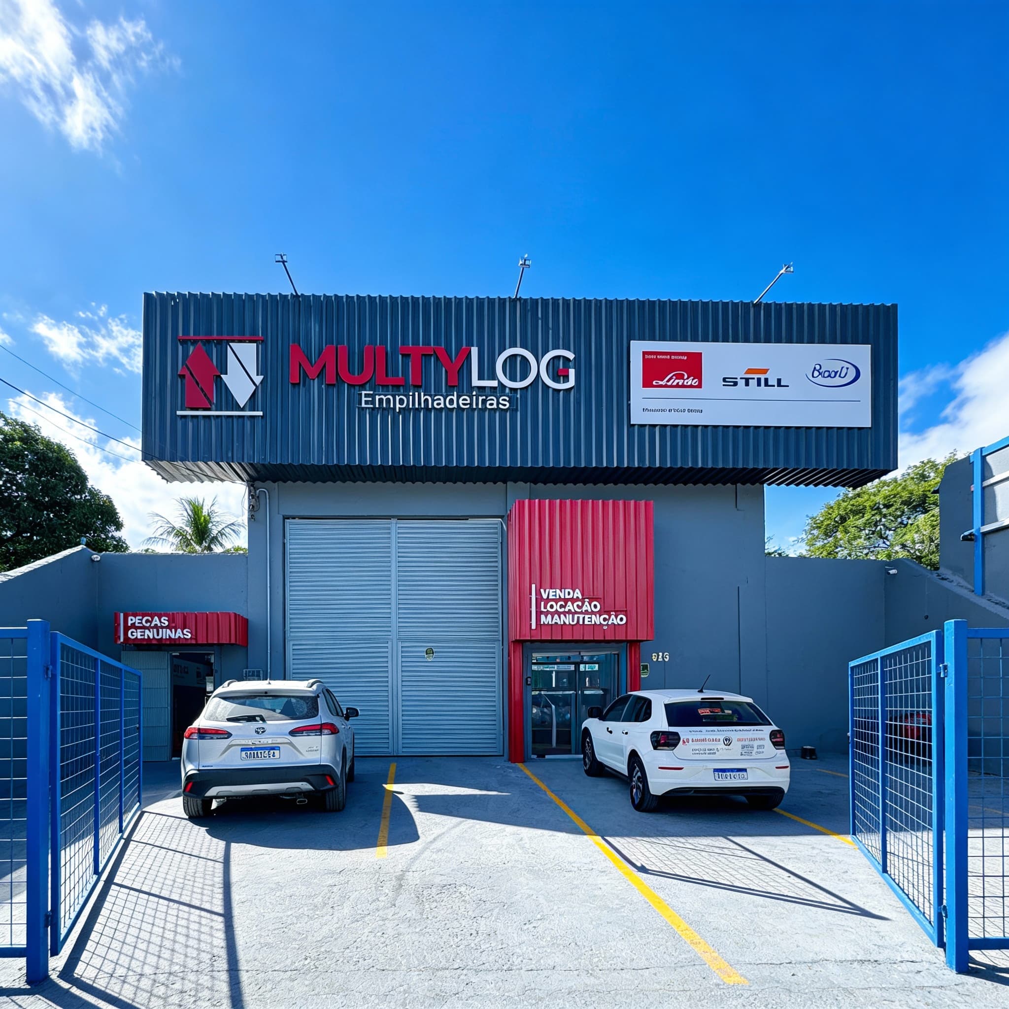 Fachada da Multylog Empilhadeiras